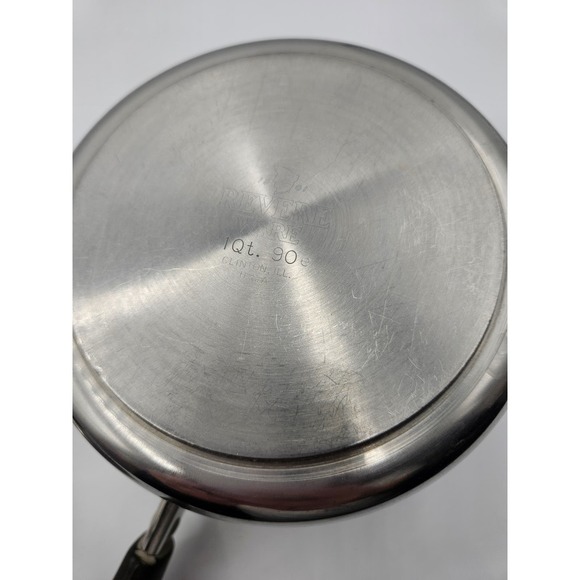 Revere Ware 1 Quart‎ Tall Sauce Pan Stainless Steel with Lid EUC - Picture 10 of 10
